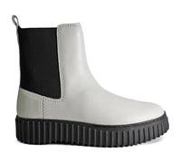 Clarks Torhill Maple Leather Women's Slip On Boots - Off White - Size:UK 7