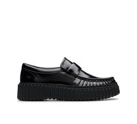 Clarks Women's Torhill Mocc Black Patent Slip Ons, Torhill | Size: 5.5-Standard Fit Clarks Black 5.5-Standard Fit