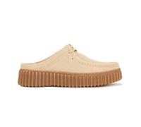 Clarks Torhill Mule Suede Women's Lace Up Shoes - Ecru - Size:UK 6.5