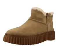 Clarks Torhill Women's Warm Lining in Beige Suede Leather