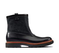 Clarks Trace Top, Men’s Slouch Boots, Black (Black CombiLea), 7.5 UK (41.5 EU)