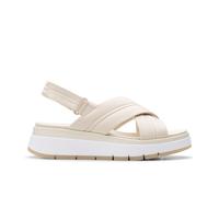 Clarks Tuscan Cross Sandal BLACK LEATHER SIZE 3