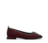 Clarks Ubree 15 Poppy Ballet Pumps BLACK COMBI LEATHER SIZE 3