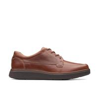 Clarks Mens Clarks Lace Up Formal Shoes Un Abode Ease - Dark Tan - UK 10.5 - H