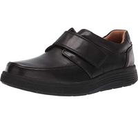 Clarks Mens Un Abode Strap Loafer, Black, 7.5 UK