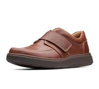 Clarks Un Abode Strap Mens Dark Tan Lea, 7.5