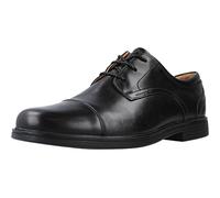 Clarks Un Aldric Cap Mens Traditonal Wide Fit Brogues 8.5 Black