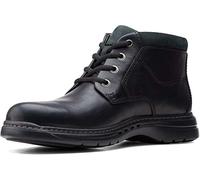 Clarks Un Brawley Lace Mens Wide Fit Lace Up Shoes 8 Black