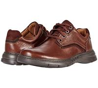 Clarks Un Brawley Pace Mahogany Tumbled Leather Shoe 11.5 D (M)