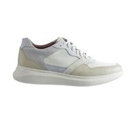 Clarks Un Globe Run Mens White Trainers