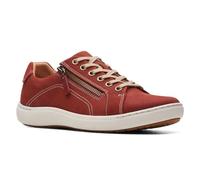 Clarks Unisex-Adult Nalle Lace Sneaker, Chestnut N, 0 Women/0 Men