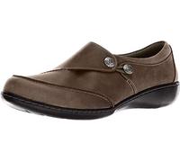 Clarks Unisex Ashland Lane Q Slip-On Loafer, Pewter, 6 UK