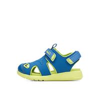 Clarks unisex-child Ezera Sea, Blue Textile, 6 Toddler