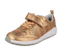 Clarks Unisex Childrens Casual Trainers Aeon Flex - Copper Leather - UK Size 12.5F - EU Size 31 - US Size 13M