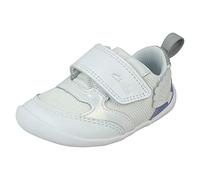 Clarks Unisex Childrens Casual Trainers Roamer Aeon - White Combi Leather - UK Size 5.5G - EU Size 22 - US Size 6W