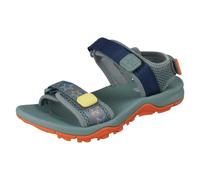 Clarks Unisex Childrens Sandals Wharf Tide - Green Combi - UK 13 Child - G