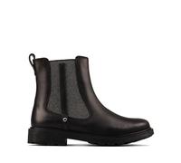 Clarks Unisex Kids Astrol Orin K Chelsea Boots, Black Leather, 4 UK Wide