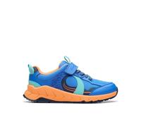 Clarks Unisex Kids Selva Hero Sneaker, Bright Blue, 13 UK