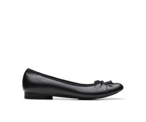 CLARKS Unisex Loreleigh RaeSHOES, Black (Black Leather), 6 UK