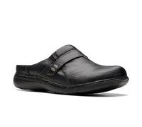 Clarks Unisex Un Loop Ease Sneaker, Black Leat, 0 US Women
