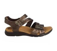 Clarks Unisex's Kitly Ave Sandal, Bronze Leather, 5.5 UK
