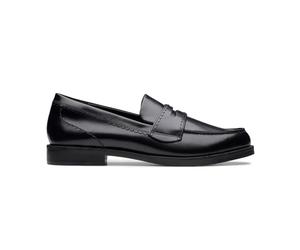 Clarks Unisex's Straven Edge Oxford Boot, Black Leather, 37.5 EU