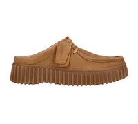 CLARKS Unisex's Torhill Mule Shoes, Light Tan Nubuck, 6 UK