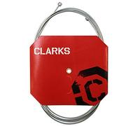 Clarks Universal Galvanised Gear Wire - 2275mm Steel Inner Gear Wire Kit and All Fittings for MTB, Hybrid & Road Bikes