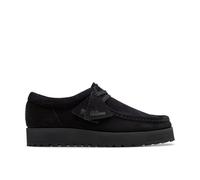 Clarks Men's Walla Scout Lo Black Suede Wallabee | Size: 7-Standard Fit Clarks Black 7-Standard Fit