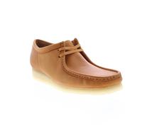 Clarks Wallabee 26168842 Mens Brown Leather Oxfords & Lace Ups Casual Shoes