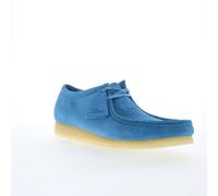 Clarks Wallabee 26182823 Mens Blue Suede Oxfords & Lace Ups Casual Shoes