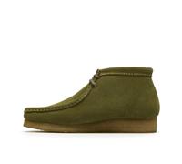 Clarks Wallabee Boot 26185642 Mens Green Suede Lace Up Chukkas Boots