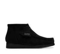 Clarks Mens Wallabee Boot Black Suede Ankle Boots,Wallabee,Lace Up