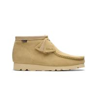 Clarks Men's Wallabee Boot GORE-TEX Maple Suede Ankle Boots, Wallabee, Lace Up in Brown | Size: 8-Standard Fit Clarks Brown 8-Standard Fit