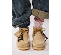 Clarks Wallabee Boots Shoe at Free People in Maple Suede, Size: US 10 - female