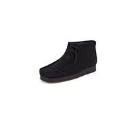 Clarks for man. 26172823 Leather loafers Wallabeeevo Bt black (43), Flat, Laces, Casual