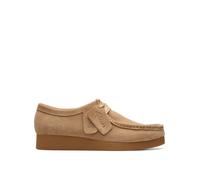 Clarks Wallabee EVO & Suede Shoe, Beige, Size 3, Women Beige