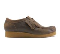 Clarks Wallabee Evo Waxy Leather Men's Lace Up Shoes - Beeswax - Size:UK 10.5