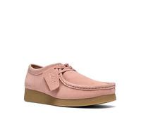 Clarks Wallabee & Shoes, Pink, Size 8, Women Pink