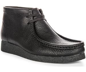 Clarks WallabeeEVO BT Mens Black Leather, 7