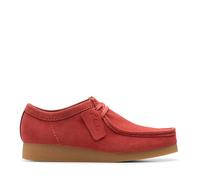 Clarks WallabeeEVO Mens Red Suede, 10