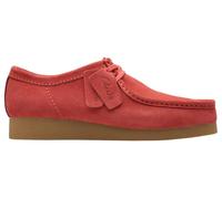Clarks Mens Wallabeeevo Derby, Red Suede, 9 UK