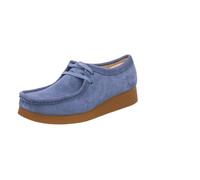 Clarks WallabeeEVOSh Womens Blue Suede, 7