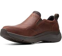 Clarks Wave 2.0 Edge Brown Oily Tumbled Leather 10 EE - Wide