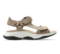 Clarks Wave2.0 Skip. Sand Textile/Nubuck Combi 6 B (M), Sand Textile/Nubuck Combi