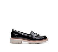 Clarks Westlynn Bella Tassel Loafer - Black, Black, Size 4, Women Black