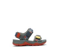 Clarks Wharf Tide Green Combi Sandals (4-6½ Small) Grey Mix