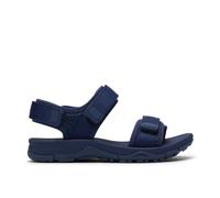 Clarks Wharf Tide Kid Blue Flat Sandals, Two Part Sandals | Size: 8-Wide Fit Clarks Blue 8-Wide Fit