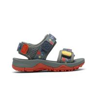 Clarks Wharf Tide Toddler Green Combination Flat Sandals, Two Part Sandals | Size: 4-Wide Fit Clarks Green 4-Wide Fit