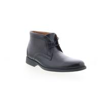 Clarks Whiddon Mid 26152914 Mens Black Leather Lace Up Chukkas Boots